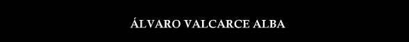 Álvaro Valcarce Alba
